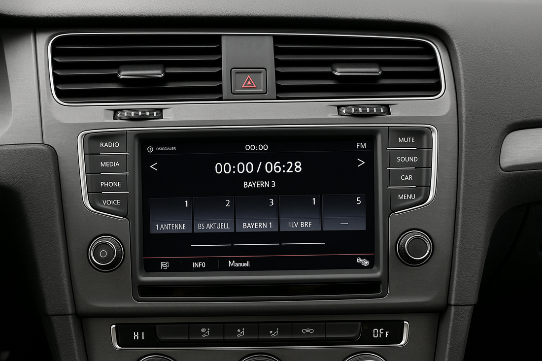 VW Discover Media Uhrzeit-Bug – 00:00 / 06:28 Problem einfach erklärt