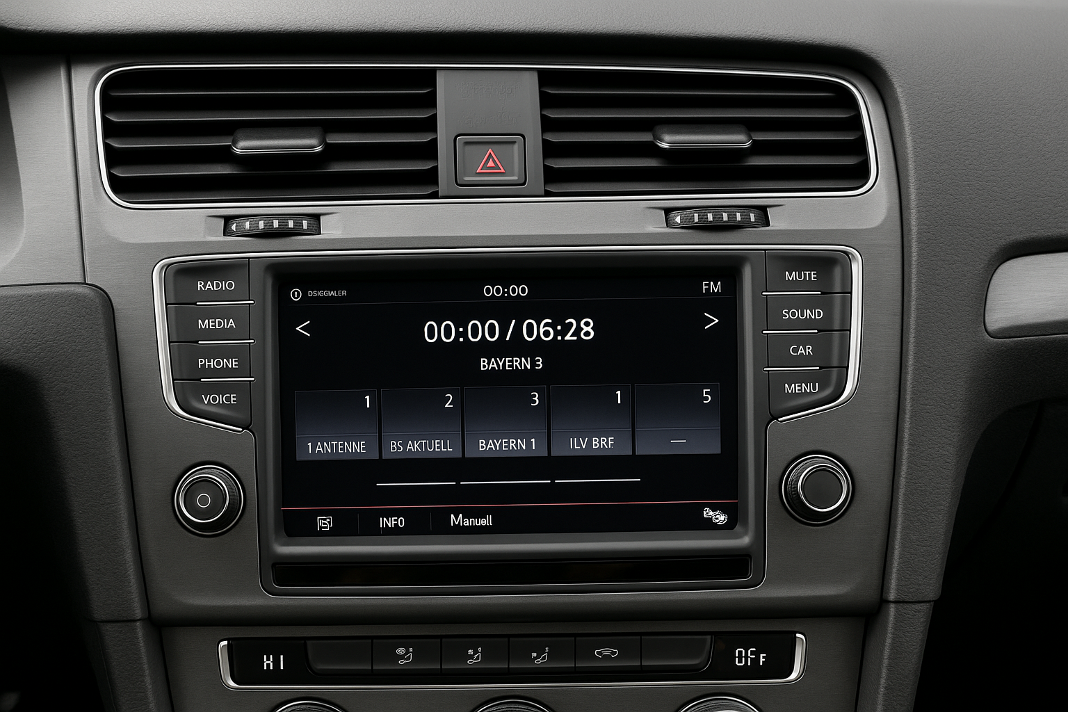 VW Discover Media Uhrzeit-Bug – 00:00 / 06:28 Problem einfach erklärt