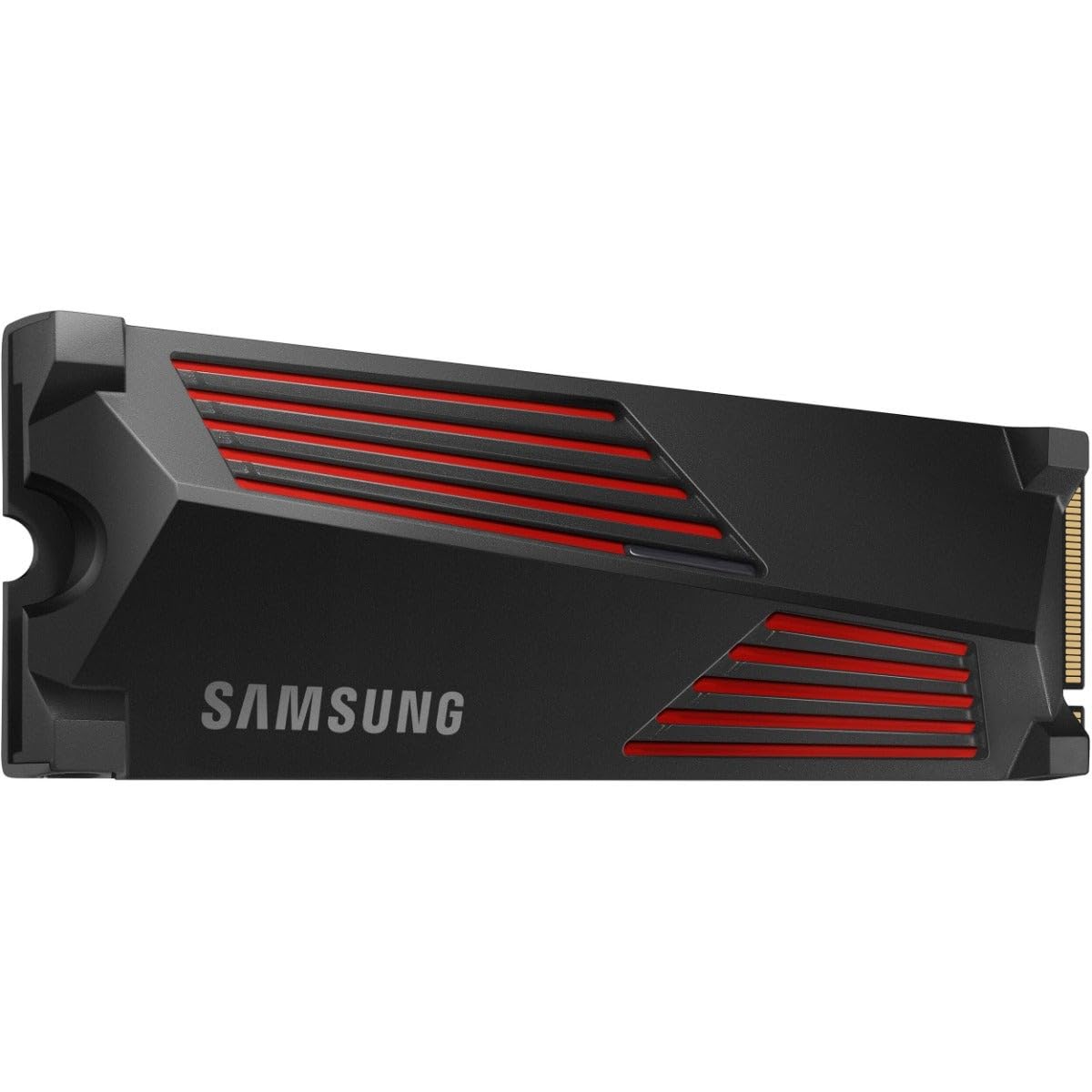 Samsung 990 PRO NVMe M.2 SSD, 2 TB, PCIe 4.0, 7.450 MB/s Lesen, 6.900 MB/s Schreiben, Interne SSD, Interne SSD für Gaming und Videobearbeitung, Schwarz, MZ-V9P2T0BW