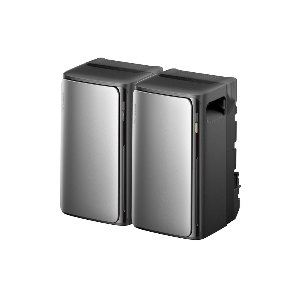 ECOFLOW STREAM Ultra 1,92kWh 0%VAT,Balkonkraftwerk mit Speicher,4 MPPT 2800W Solareingang,2300W Dual AC-Anschlüsse,All-in-One Stromspeicher mit Wechselrichter,11,52kWh Kapazität,6000 Zyklen,Plug&Play