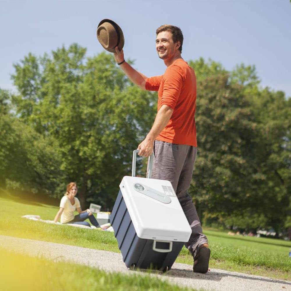 Mobicool MQ40A elektrische Kühlbox, Aluminium, MQ40A, Mini-Kühlschrank für Auto, Arbeit, LKW und Campingplatz