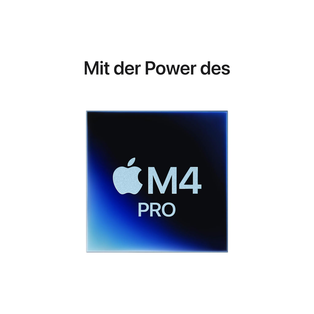 Apple Mac mini Desktop-Computer mit M4 Chip mit 10 Core CPU und 10 Core GPU: 16 GB gemeinsamer Arbeitsspeicher, 256 GB SSD Speicher, Gigabit Ethernet. Funktioniert mit iPhone/iPad