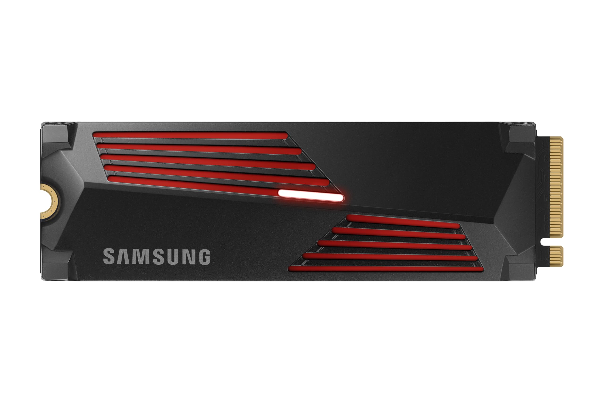 Samsung 990 PRO NVMe M.2 SSD, 2 TB, PCIe 4.0, 7.450 MB/s Lesen, 6.900 MB/s Schreiben, Interne SSD, Interne SSD für Gaming und Videobearbeitung, Schwarz, MZ-V9P2T0BW