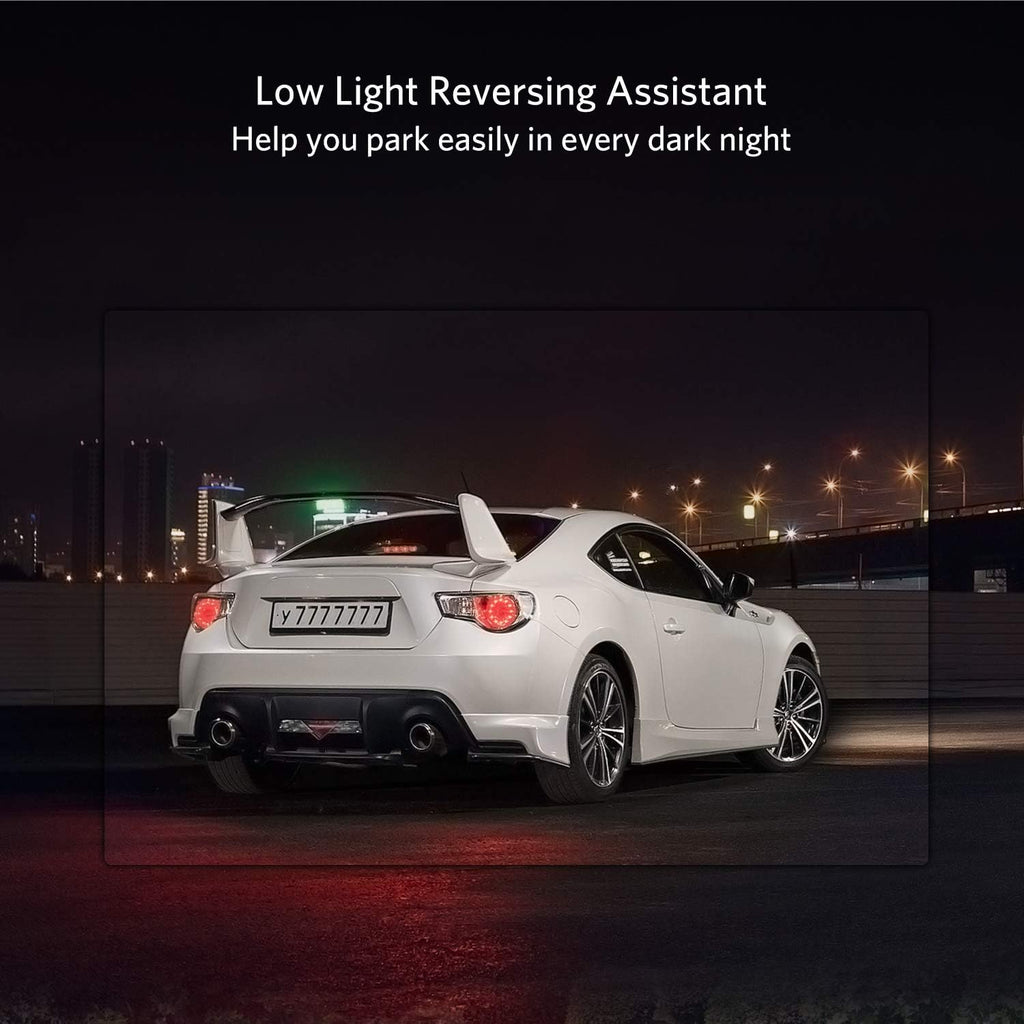 Digital Kabellos Rückfahrkamera Set K7PRO unterstützt 2 Kameras, Funk Rückfahrkameras mit Stabilem Signal, 5" HD Monitor, Drahtlose Rückfahrkamera mit IP68 Wasserdichter Kamera, Nachtsicht