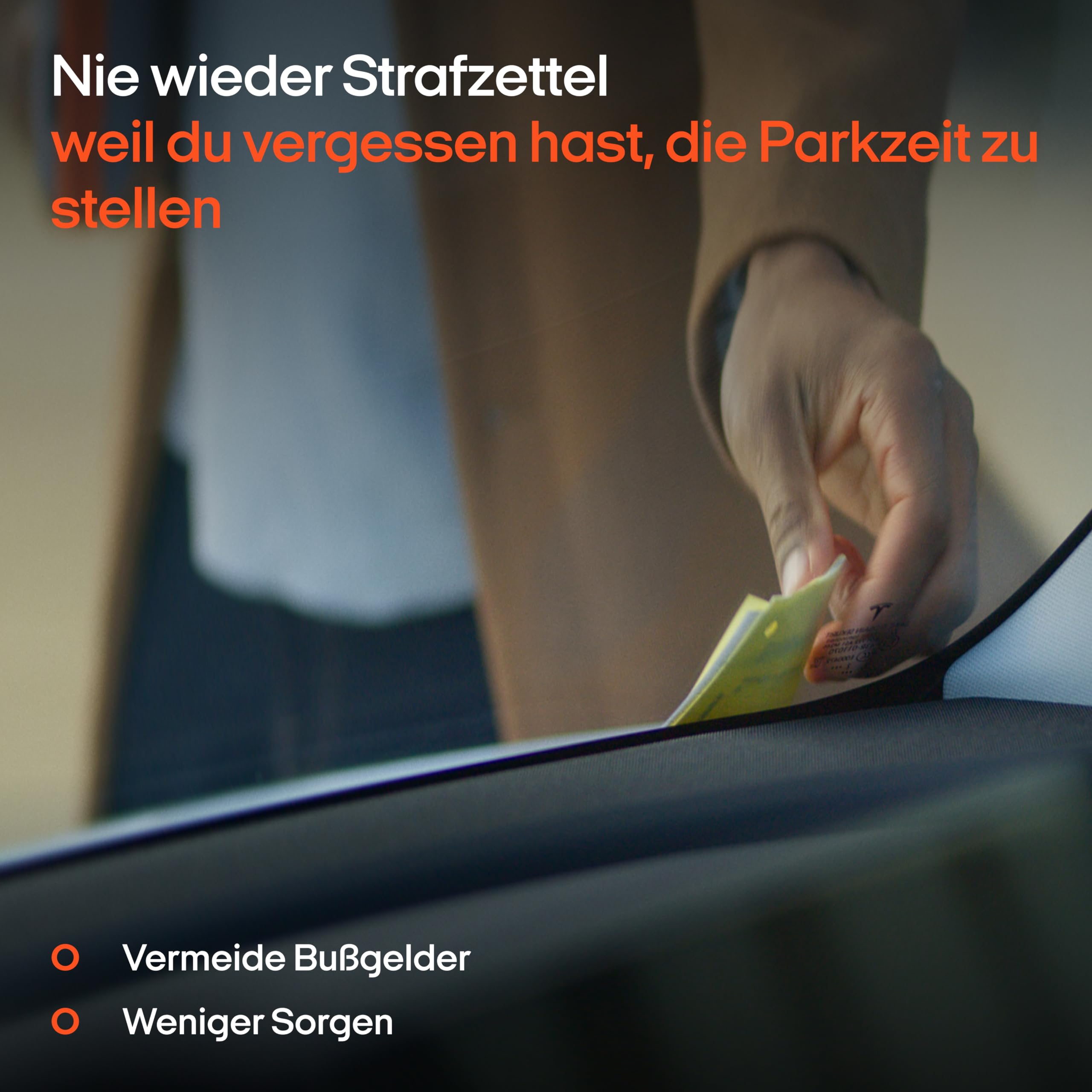 OOONO P-DISC NO1 - Elektronische Parkscheibe mit Zulassung fürs Auto - Automatische Digitale Parkscheibe Elektrisch mit Zulassung vom KBA nach StVO - Elektrische Parkuhr Auto zugelassen