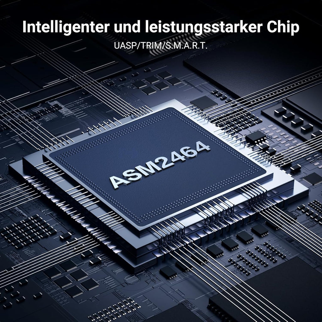 UGREEN USB 4 M2 Gehäuse, 40Gbps NVMe Gehäuse mit leistungsstarker Kühlleistung, USB M2 SSD Adapter für Datenspeicher, kompatibel mit MacBook Pro M4/M4 Pro und M4 Max, HP Celeron N4120, Mac mini M4