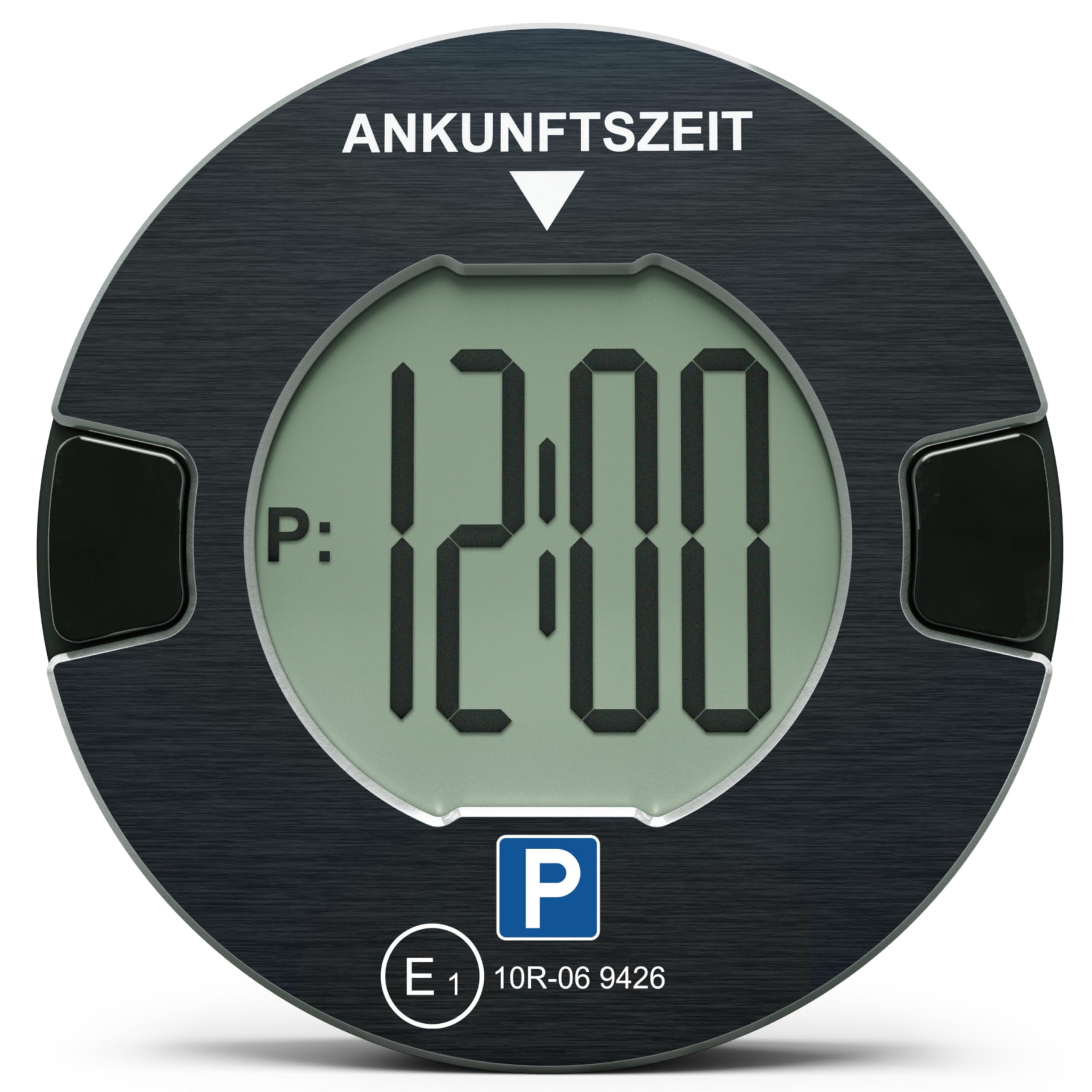 OOONO P-DISC NO1 - Elektronische Parkscheibe mit Zulassung fürs Auto - Automatische Digitale Parkscheibe Elektrisch mit Zulassung vom KBA nach StVO - Elektrische Parkuhr Auto zugelassen