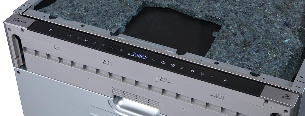 Midea ST 3.6F wi Tischgeschirrspüler, 6 Waschprogramme, Startzeitvorwahl, Extra Trockungs-Funktion, IOT-Steuerung, Mini Geschirrspüler, Ideal für Kleine Wohnungen, Weiß