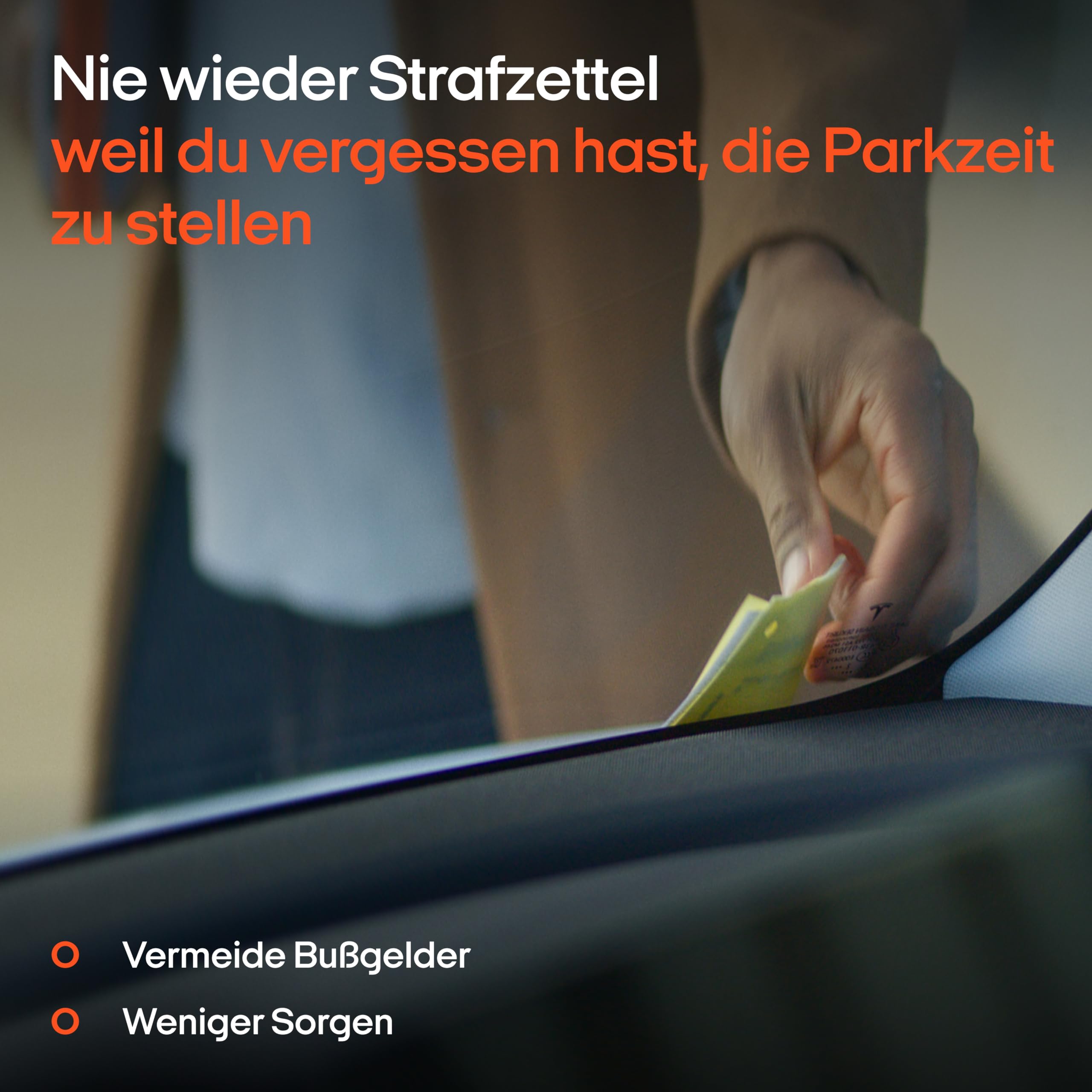 OOONO P-DISC NO1 - Elektronische Parkscheibe mit Zulassung fürs Auto - Automatische Digitale Parkscheibe Elektrisch mit Zulassung vom KBA nach StVO - Elektrische Parkuhr Auto zugelassen