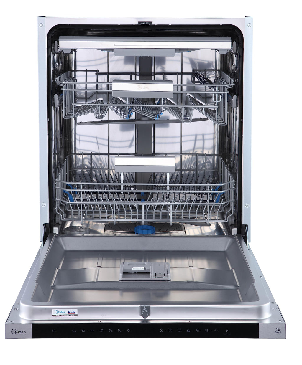 Midea ST 3.6F wi Tischgeschirrspüler, 6 Waschprogramme, Startzeitvorwahl, Extra Trockungs-Funktion, IOT-Steuerung, Mini Geschirrspüler, Ideal für Kleine Wohnungen, Weiß