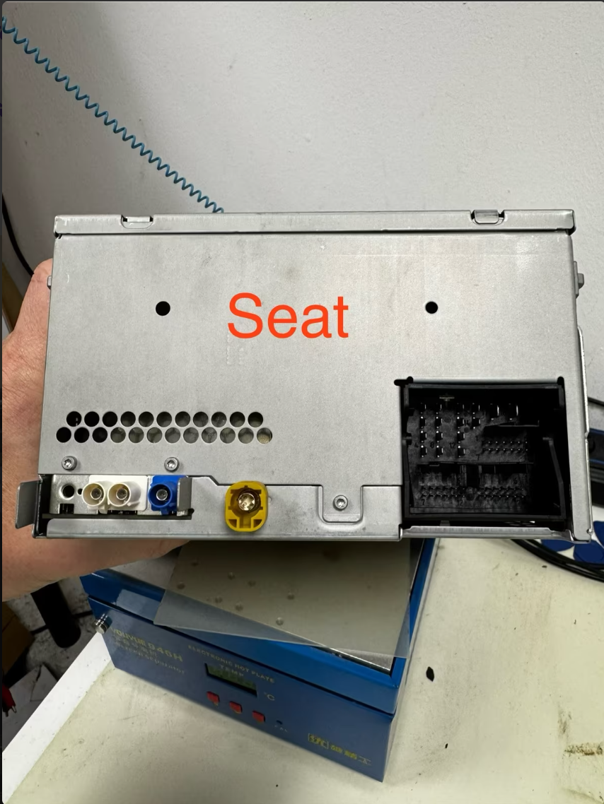 Seat Discover Media Navi Radio SEAT Autoradio MIB STD2, refurbished