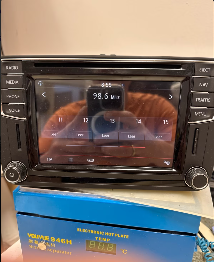 Seat Discover Media Navi Radio SEAT Autoradio MIB STD2, refurbished