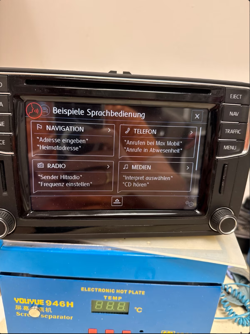 Seat Discover Media Navi Radio SEAT Autoradio MIB STD2, refurbished