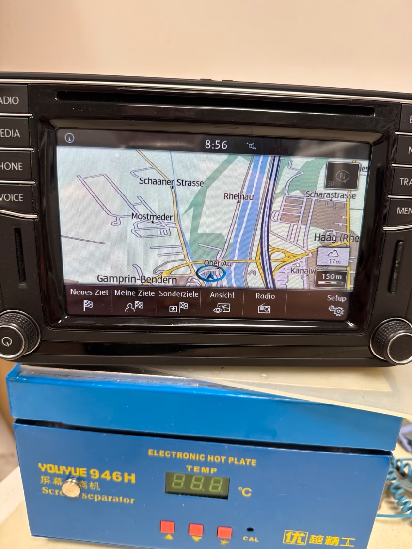 Seat Discover Media Navi Radio SEAT Autoradio MIB STD2, refurbished