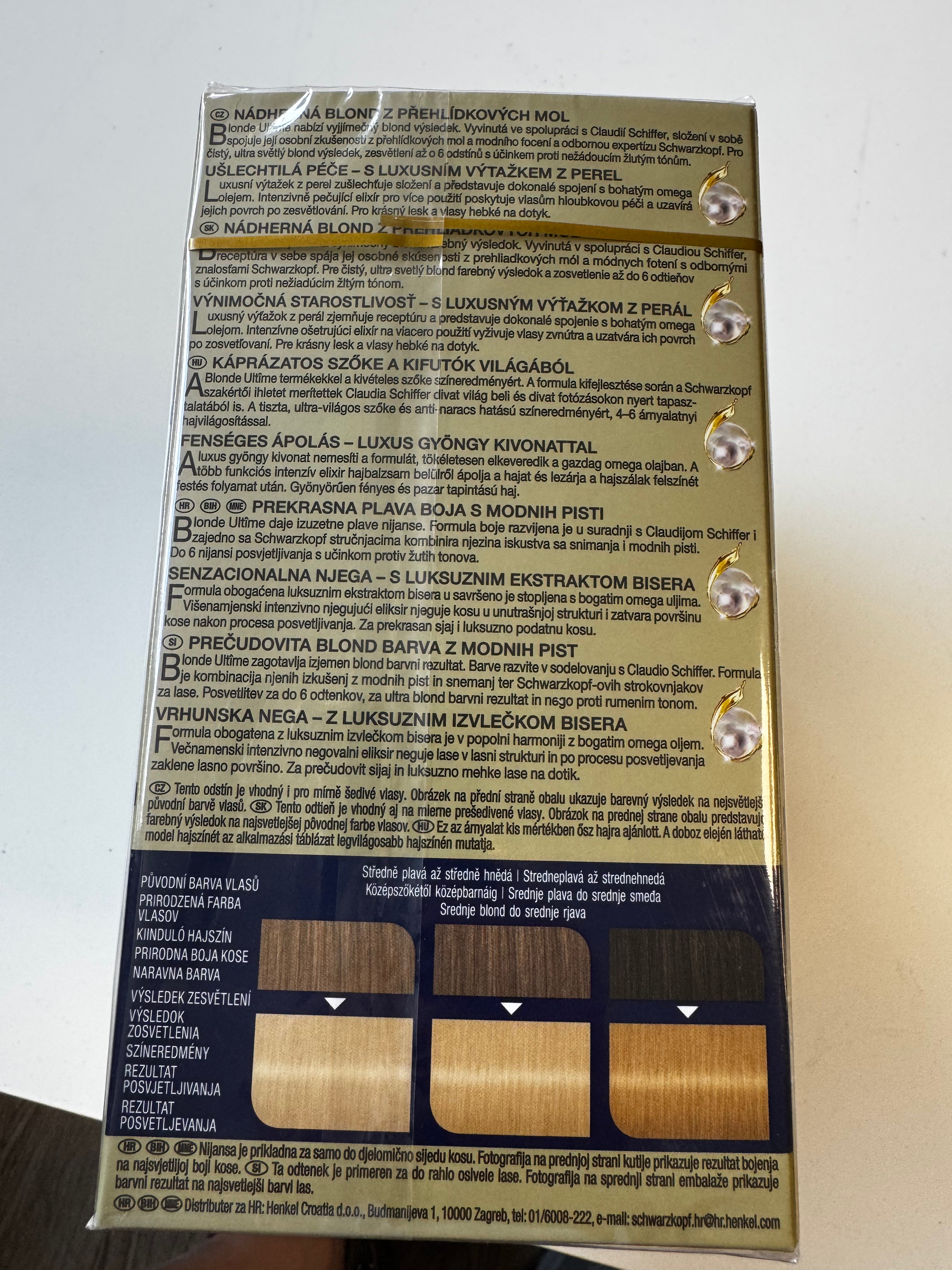3er-Pack Schwarzkopf blonde ULTIME LX Xtreme Aufheller (Restposten MHD überschritten)