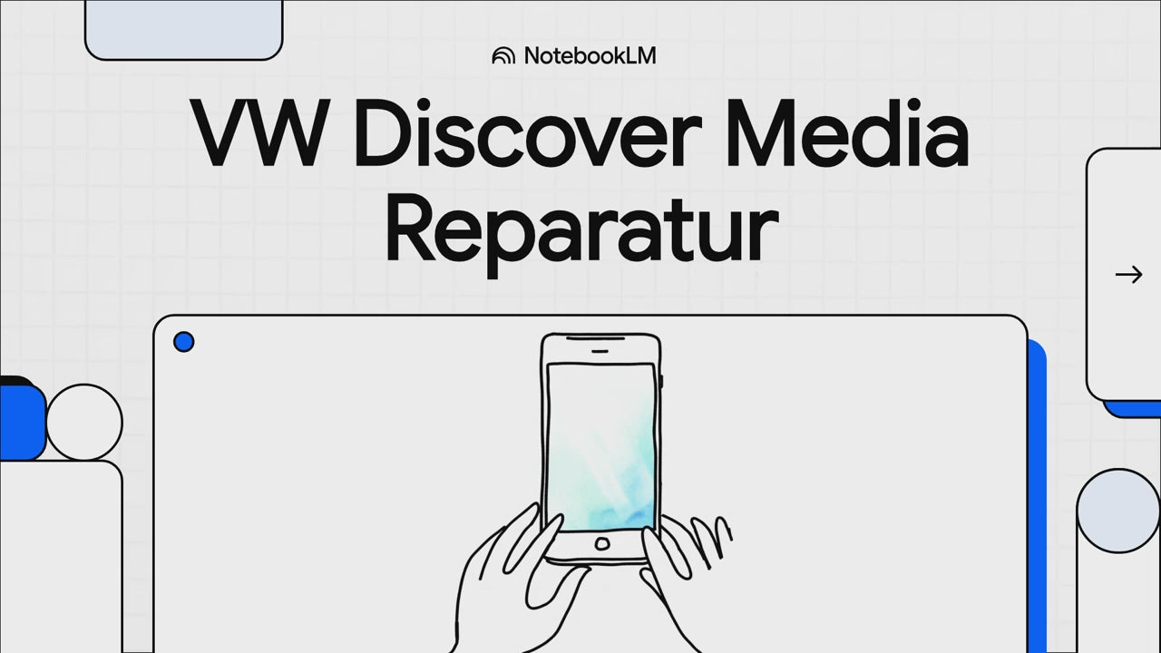 Reparaturservice für VW / Skoda Discover Media MIB2 PQ &amp; Composition Media PQ Ghost Touch NAVI