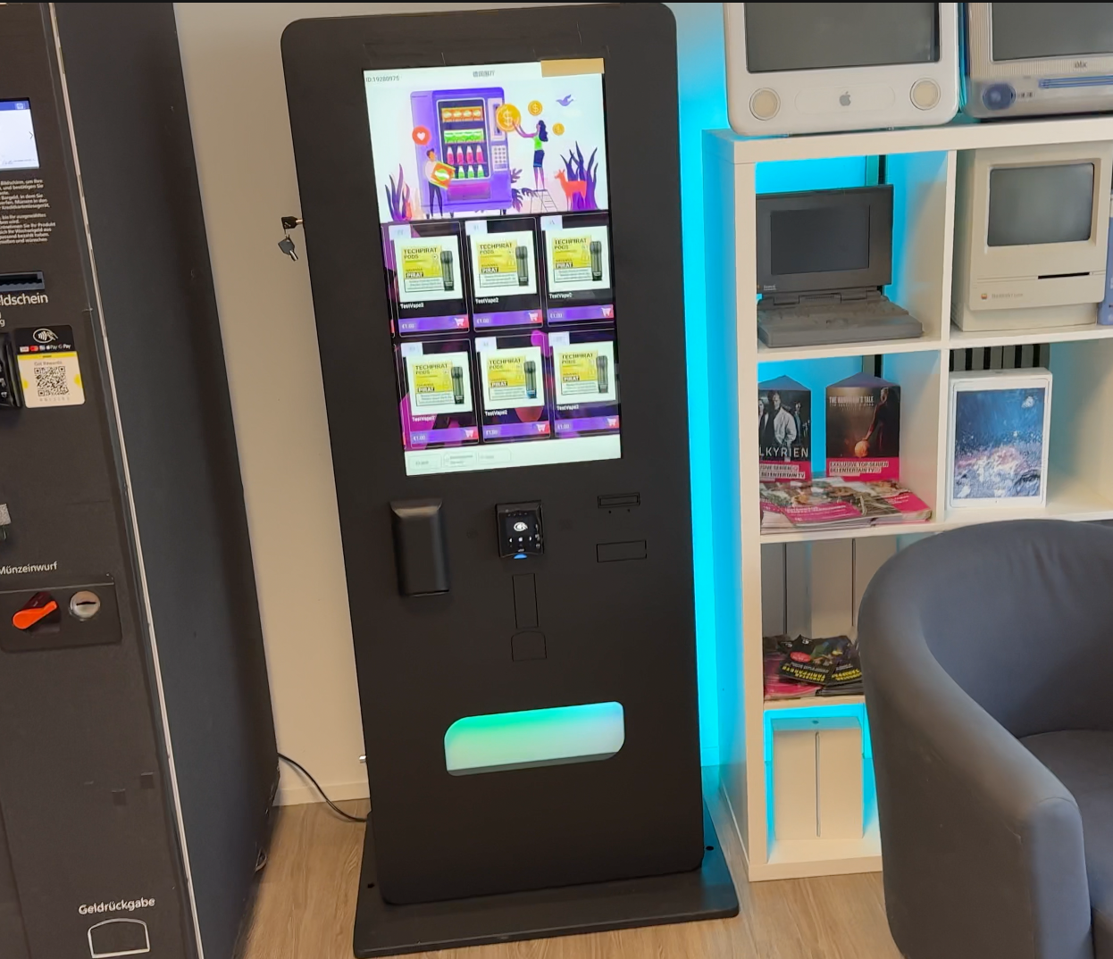 Indoor Vape- / Zigaretten- Automat für Handel und Gastronomie